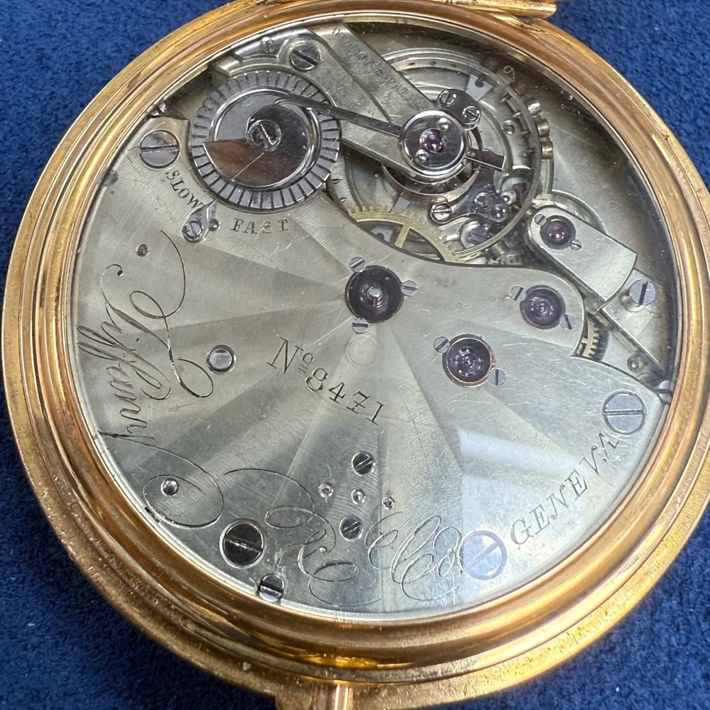 Tiffany & Co. Gold Pocket Watch with White Dial - Picture 15 of 15